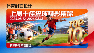 上周十佳进球精彩集锦封面图